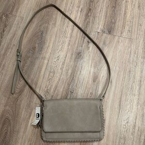 Brand new crossbody purse - super cute - zipper on top opens for tons of storage